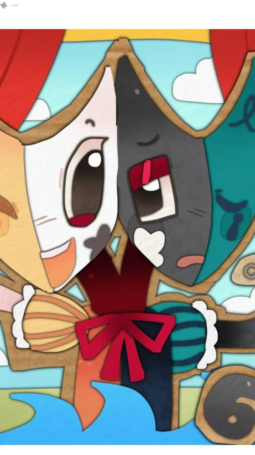 ai character: RAZZLE&DAZZLE  background