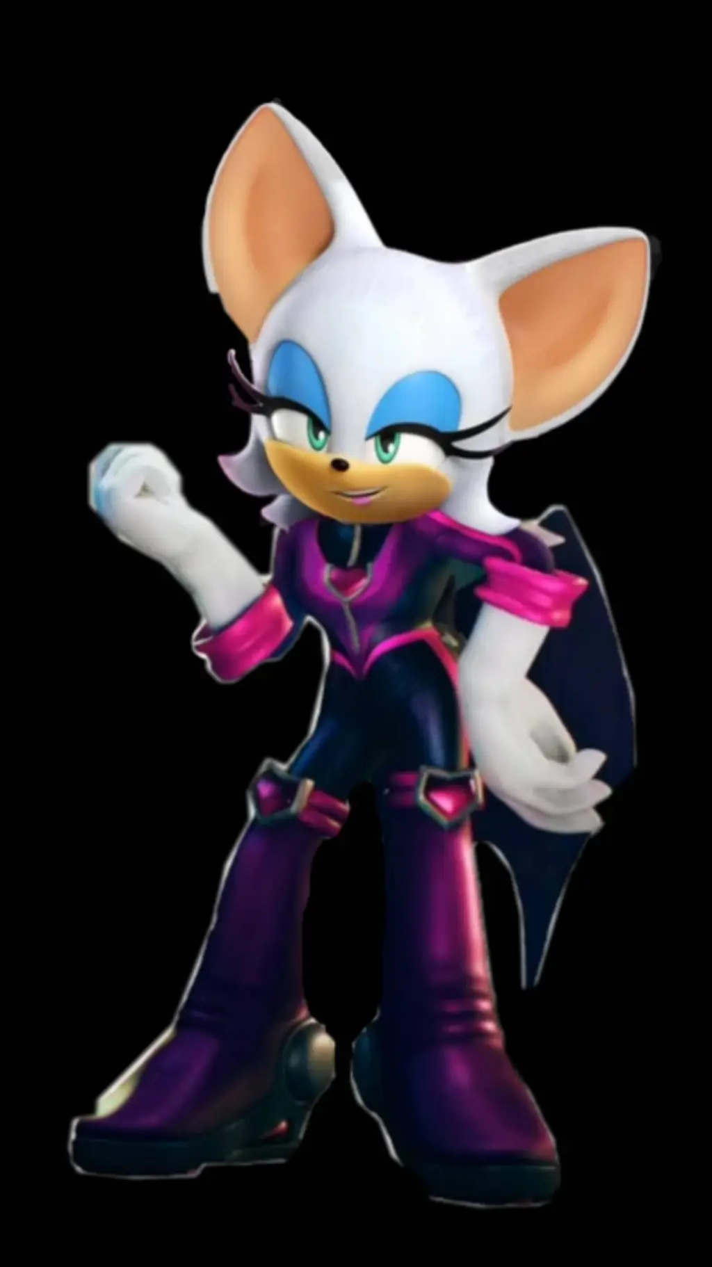 ai character: Rouge the bat  background