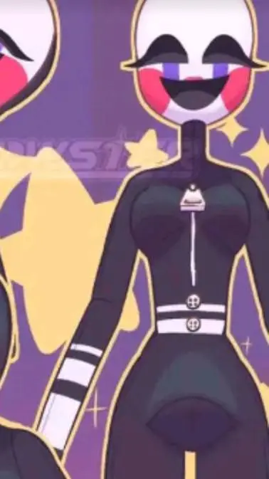 ai character: puppet  background