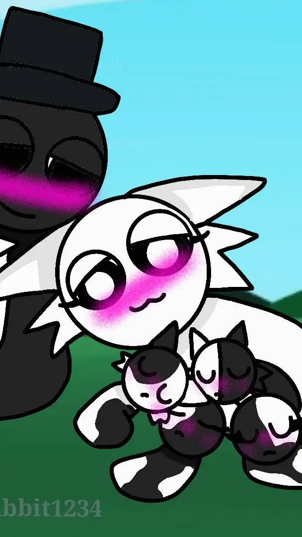 ai character: Black x wenda hijo background