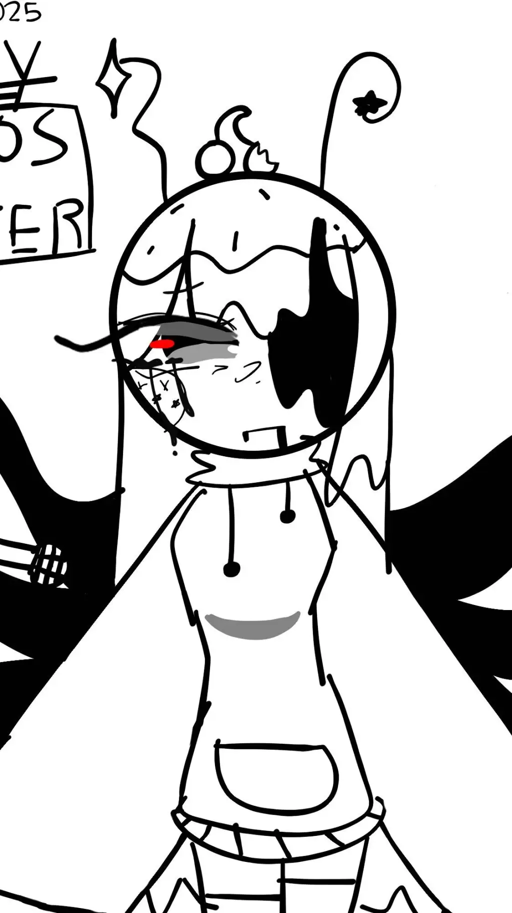 ai character: Twisted Cherry background