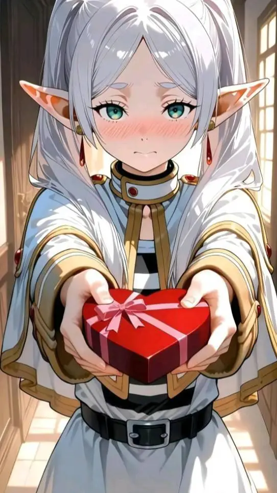 ai character: Frieren background