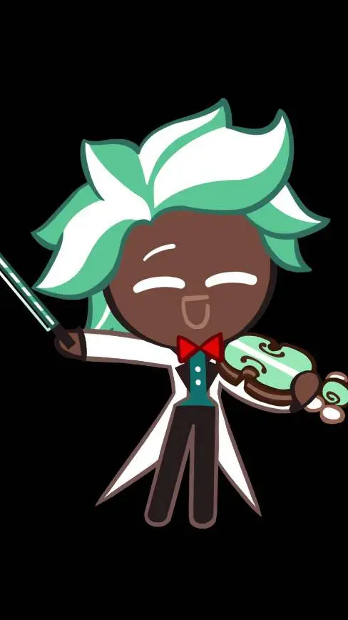 ai character: Mint Choco Cookie background