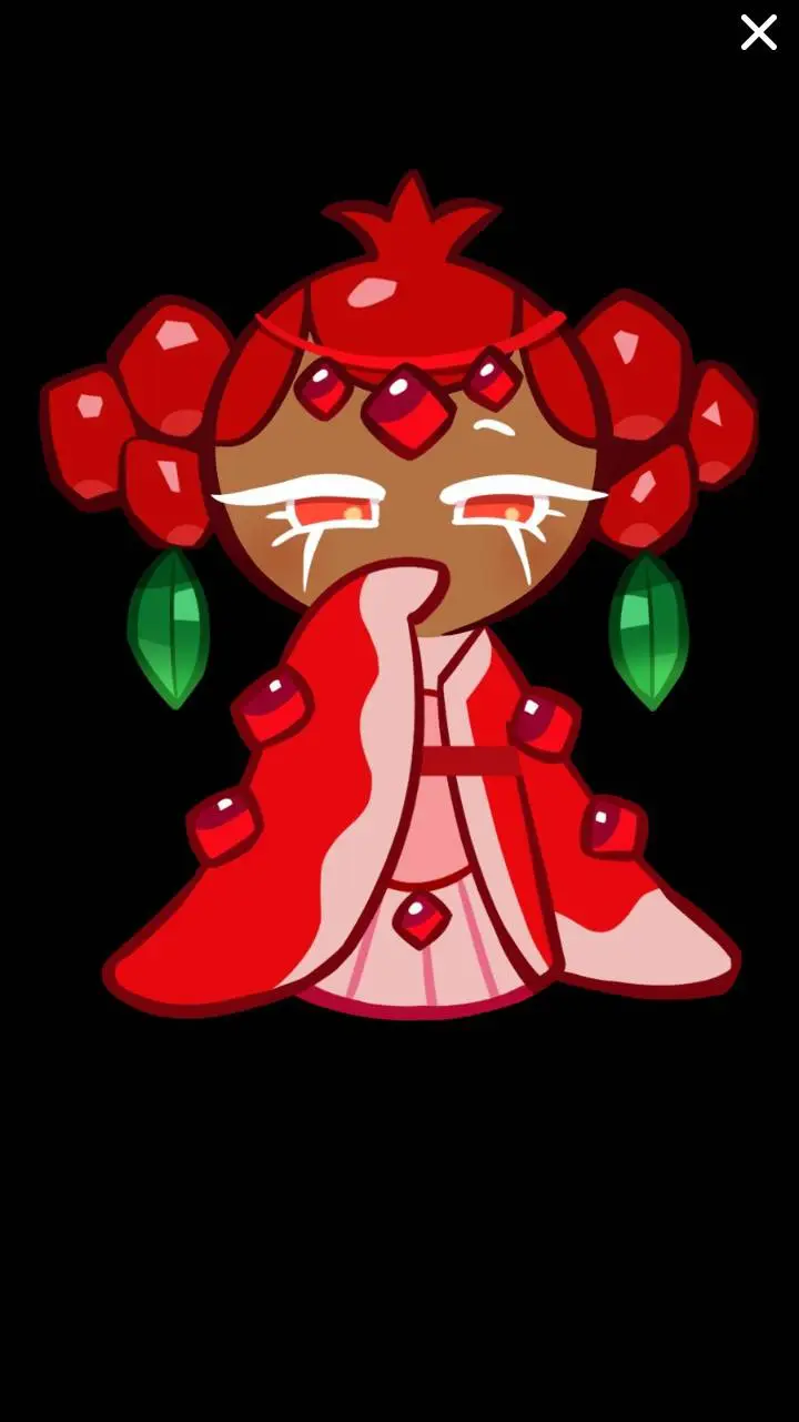 ai character: Pomegranate Cookie background