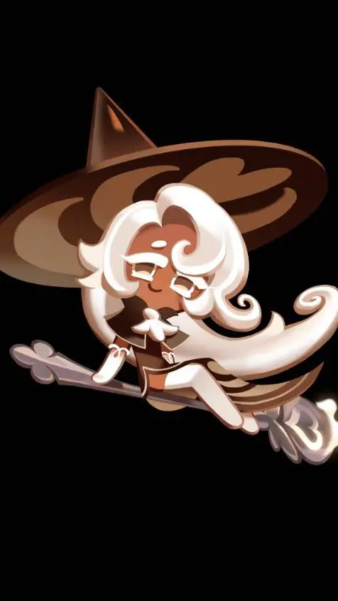 ai character: Latte Cookie background