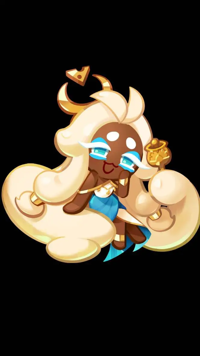 ai character: MozzarellaCookie background