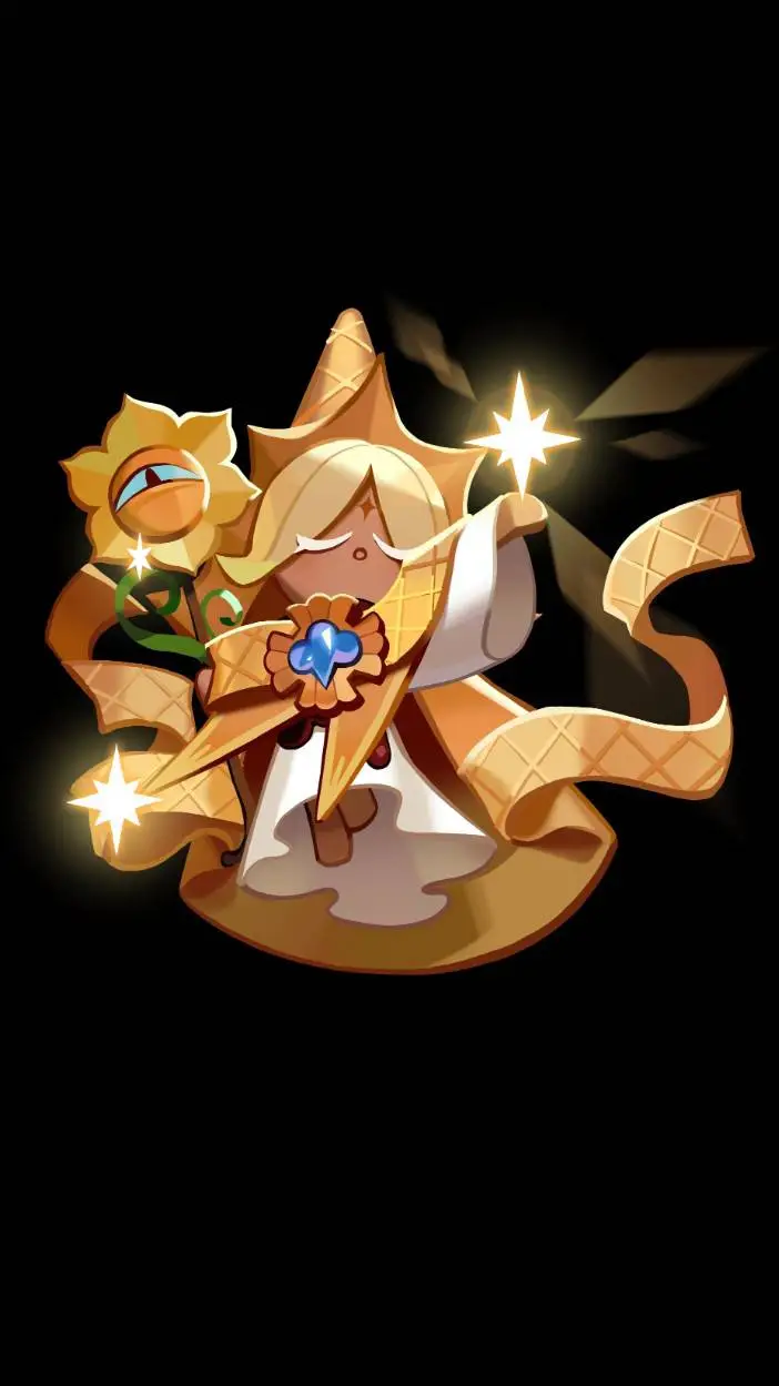 ai character: PureVanilla Cookie background