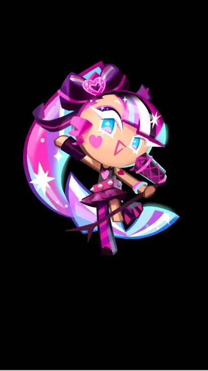 ai character: Shining Glitter 🍪 background