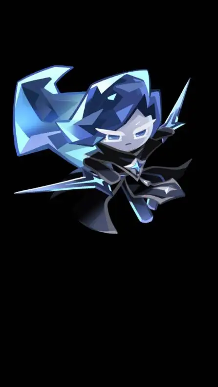 ai character: Cobalt Cookie background