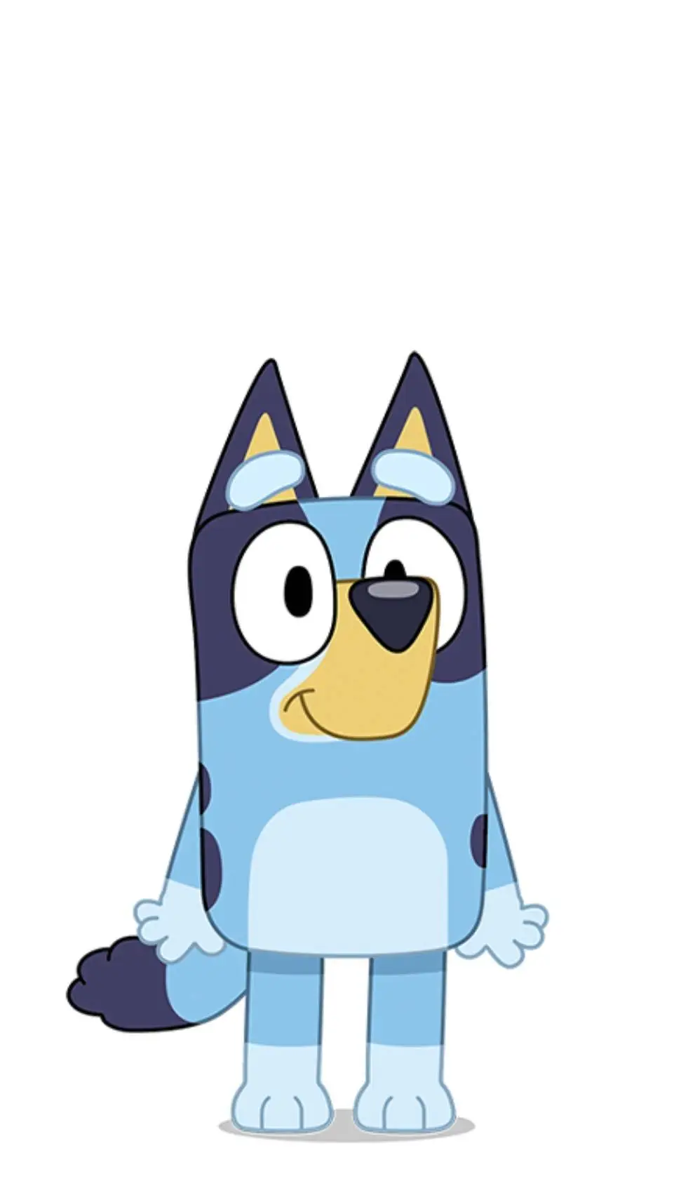 ai character: bluey! background