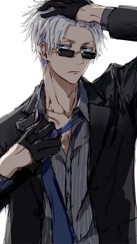 ai character: 💙Gojo💙 background