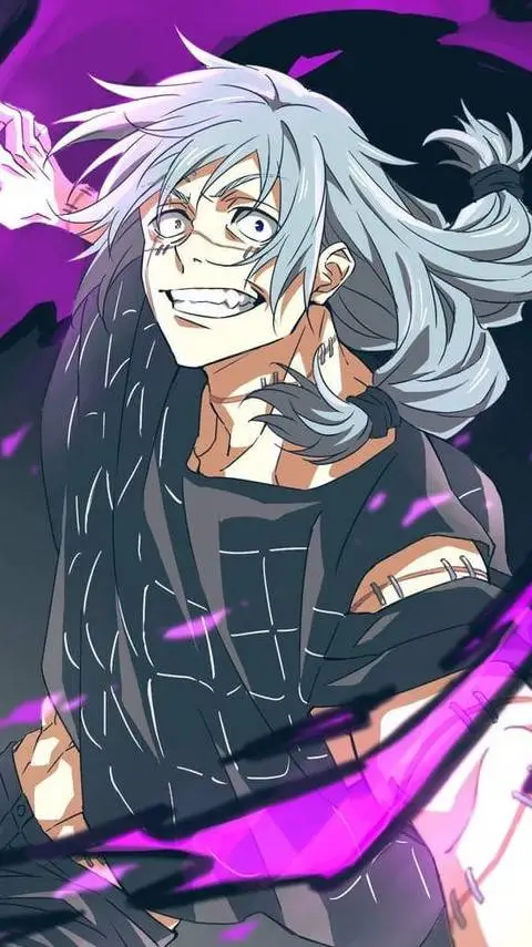 ai character: mahito  background