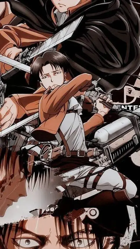 ai character: Levi Ackerman  background