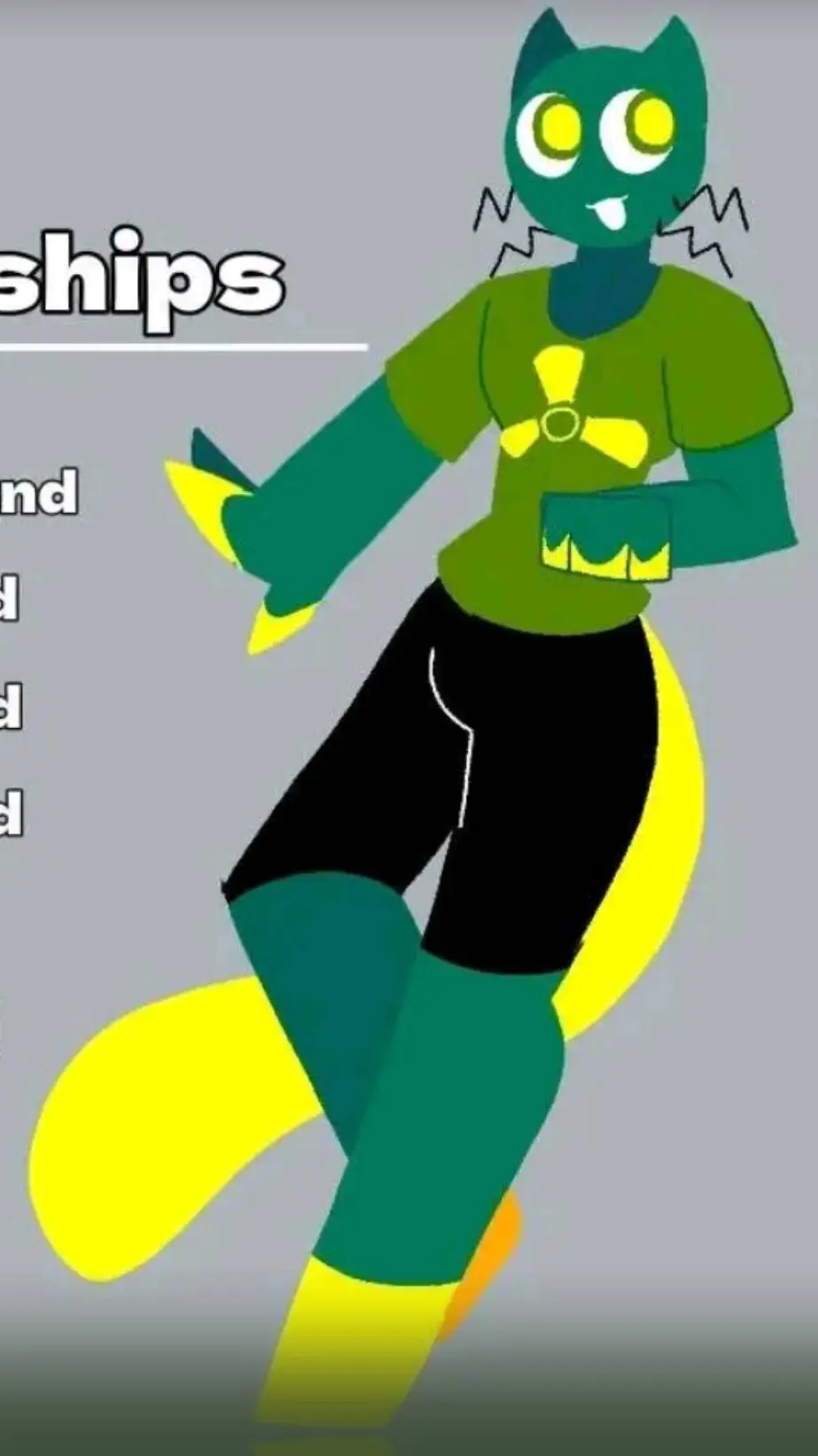 ai character: Tox background