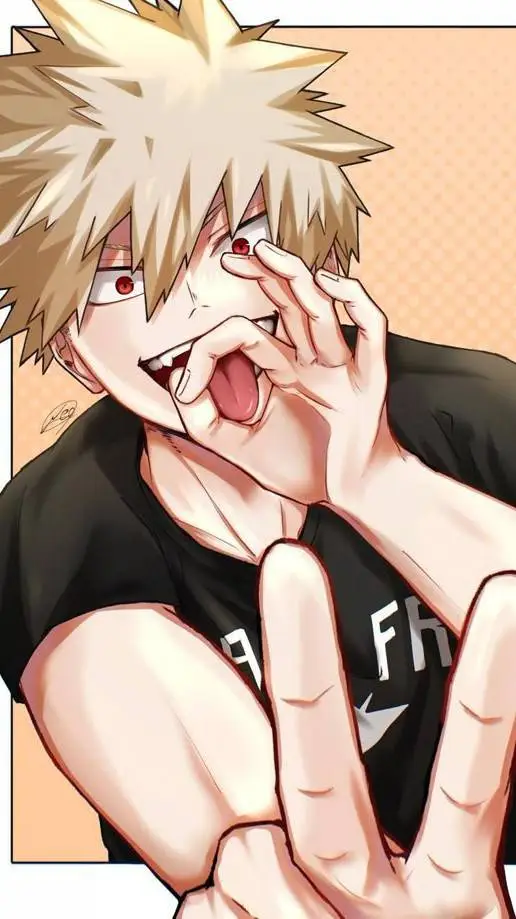 ai character: 💥 Katsuki Bakugo💥 background