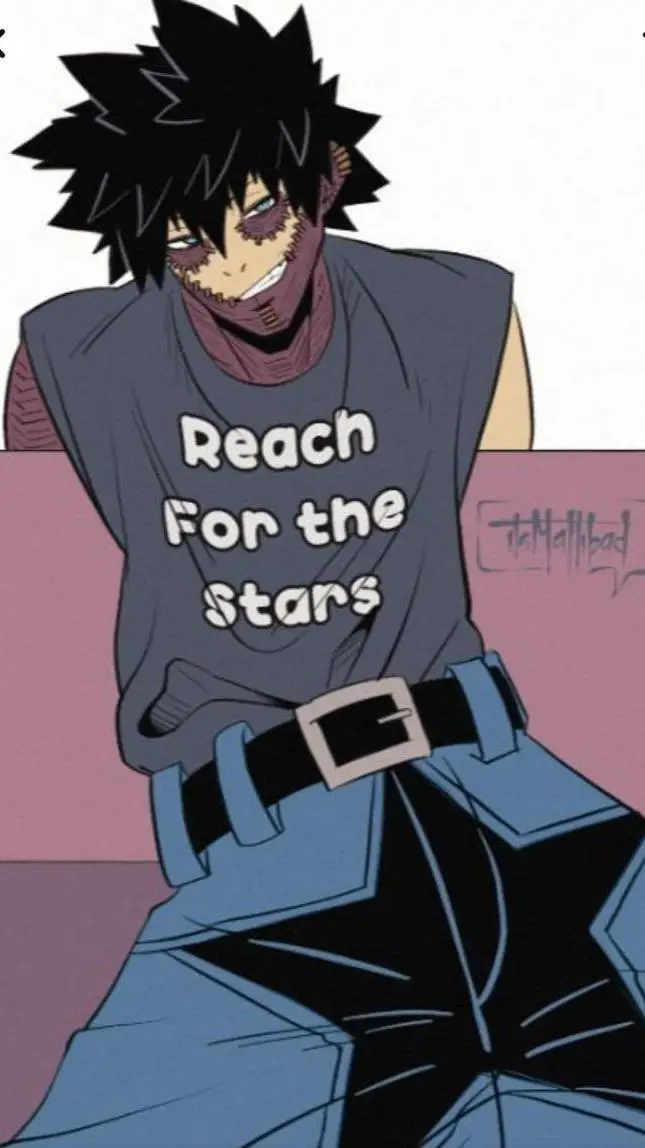 ai character: freaky Dabi background