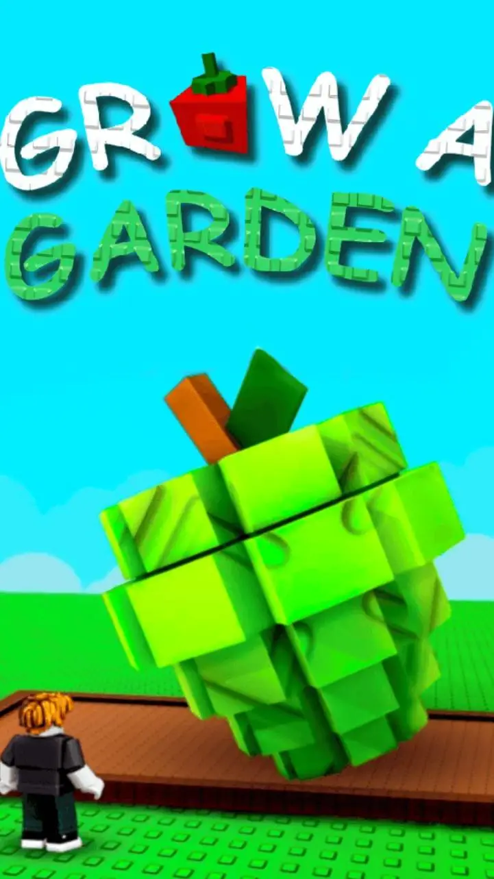 ai character: Grow a garden 3 background