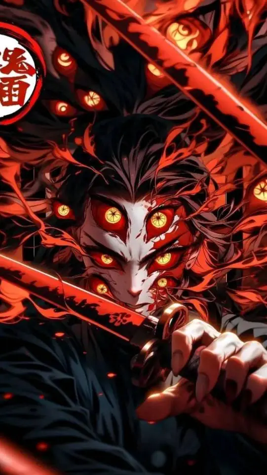 ai character: Demon slayer  background