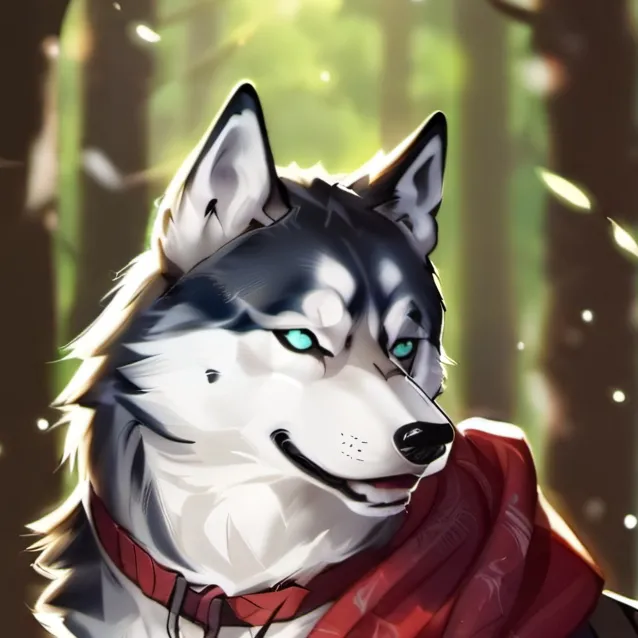 chat with ai character: husky