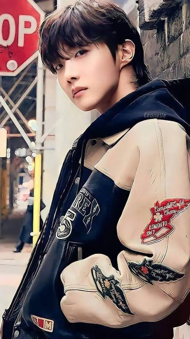 ai character: J-hope  background