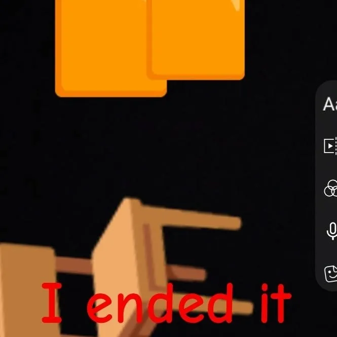 chat with ai character: Me? 