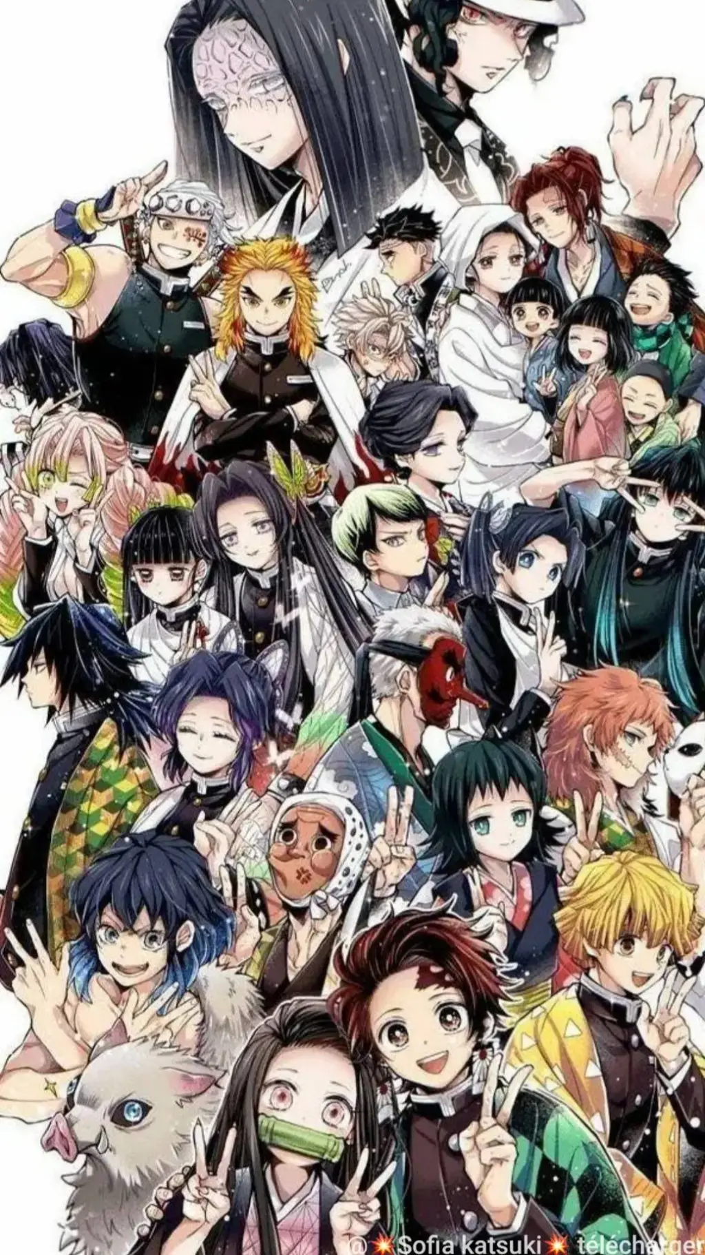 ai character: KNY/demon slayer background
