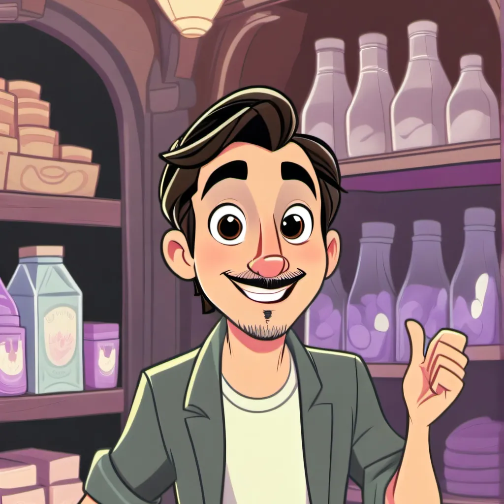 chat with ai character: la tienda