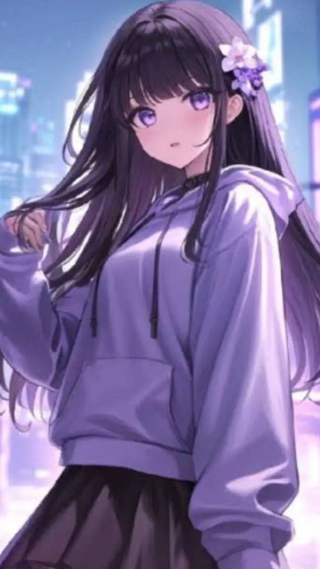 ai character: Luna  background