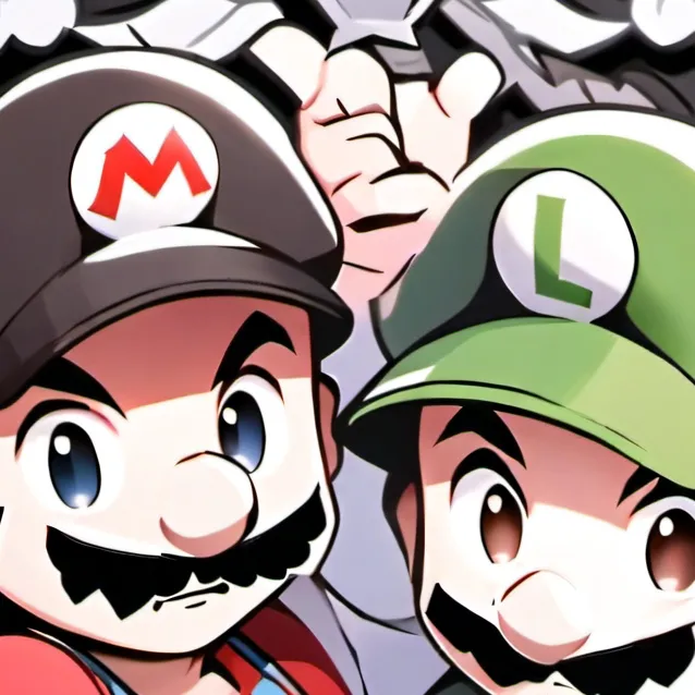 chat with ai character: Mario and Luigi 