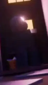 ai character: Sus Halloween background