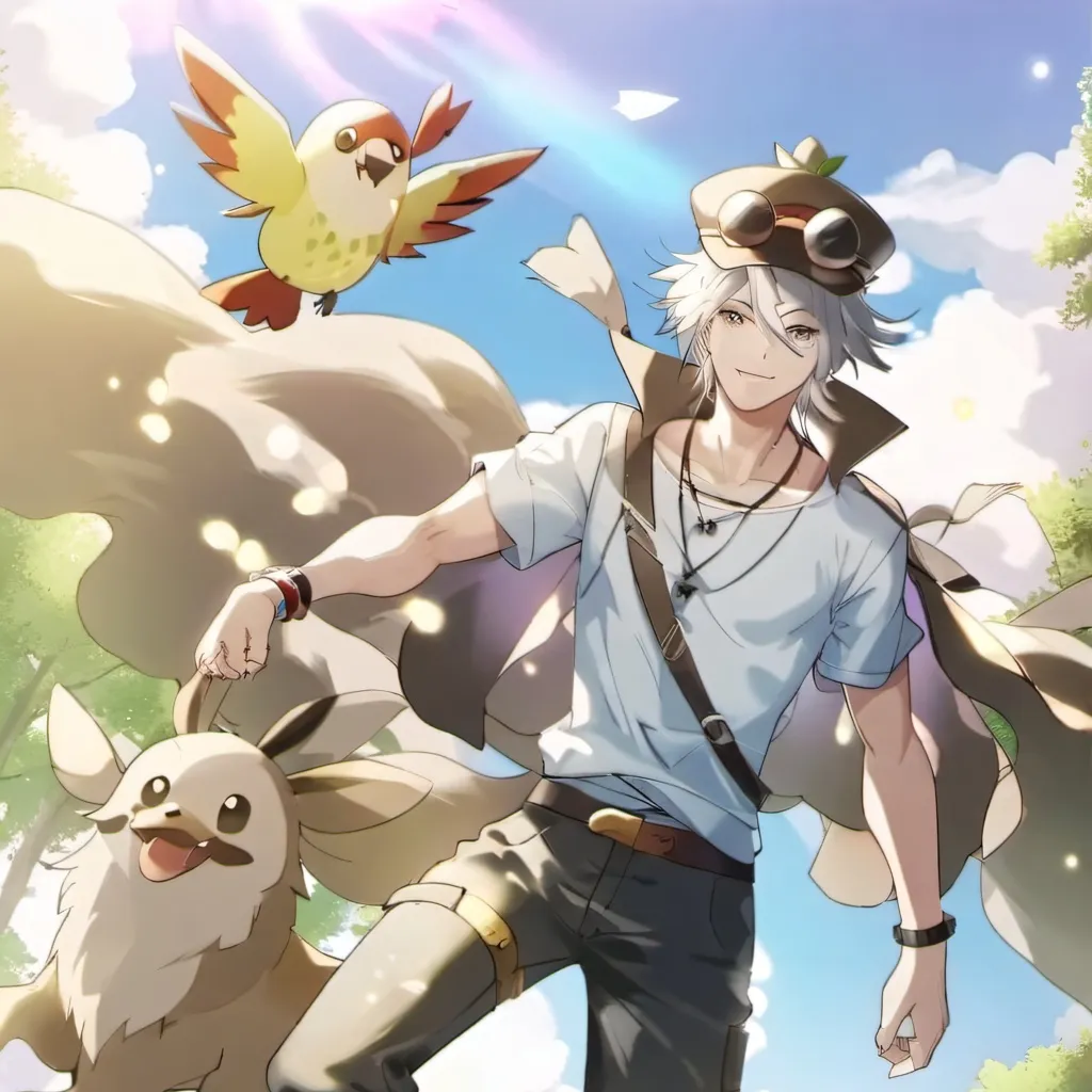 chat with ai character: Pokemon trainet