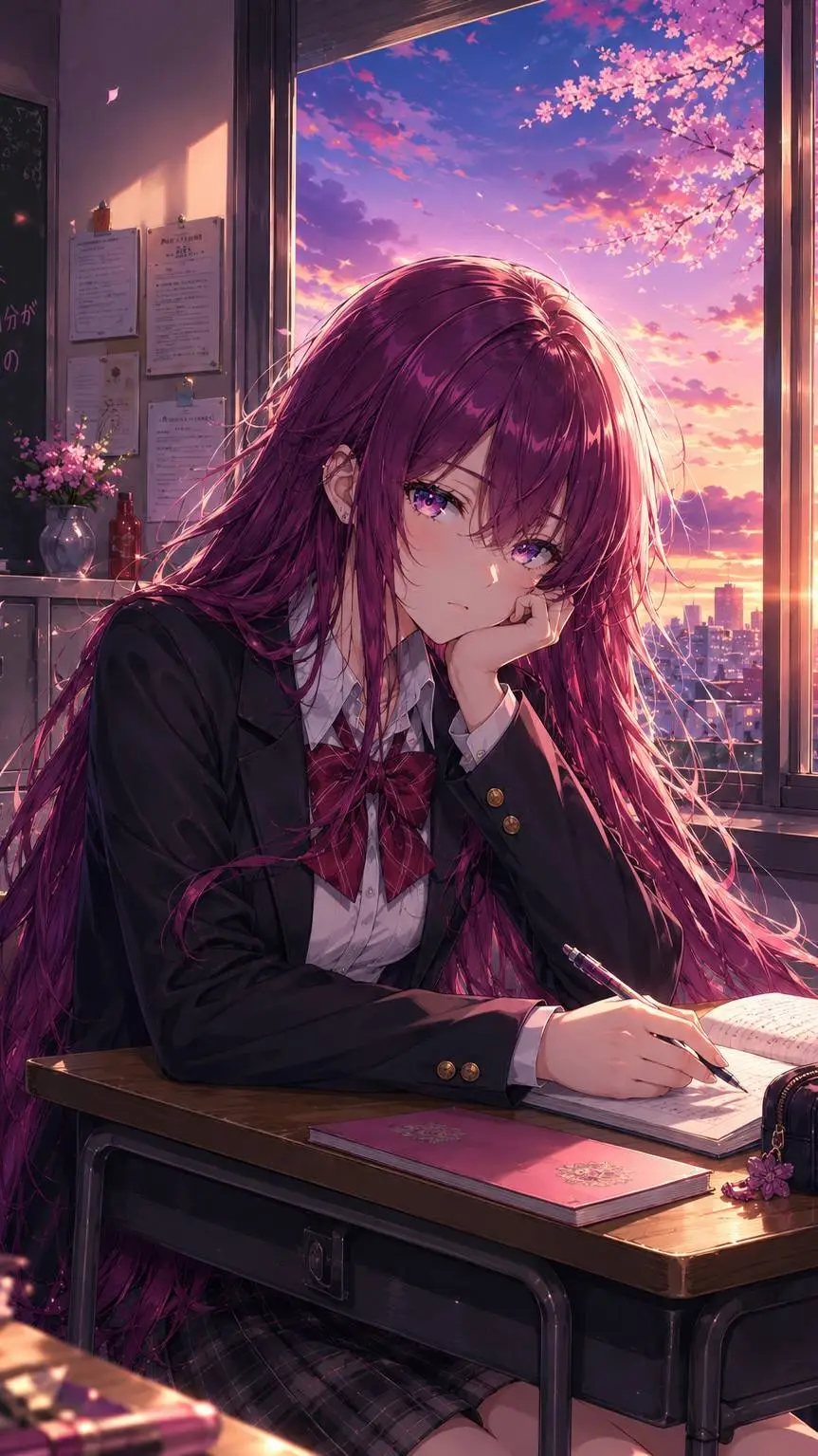 ai character: Akane background