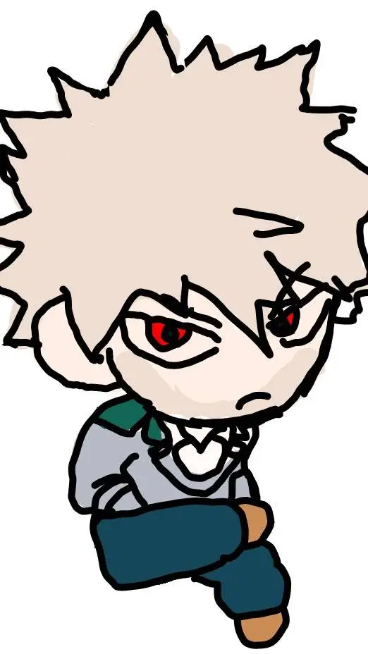 ai character: bakugo background