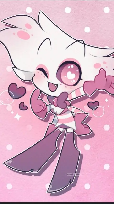 ai character: Angel dust  background