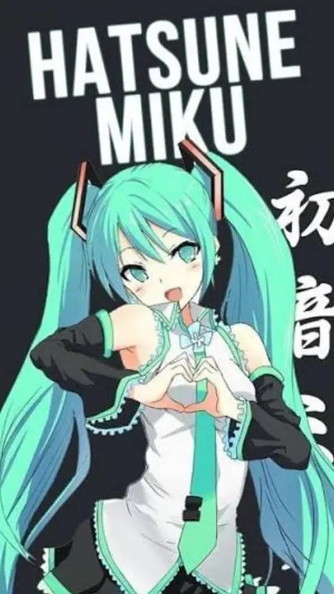 ai character: Hatsune Miku background