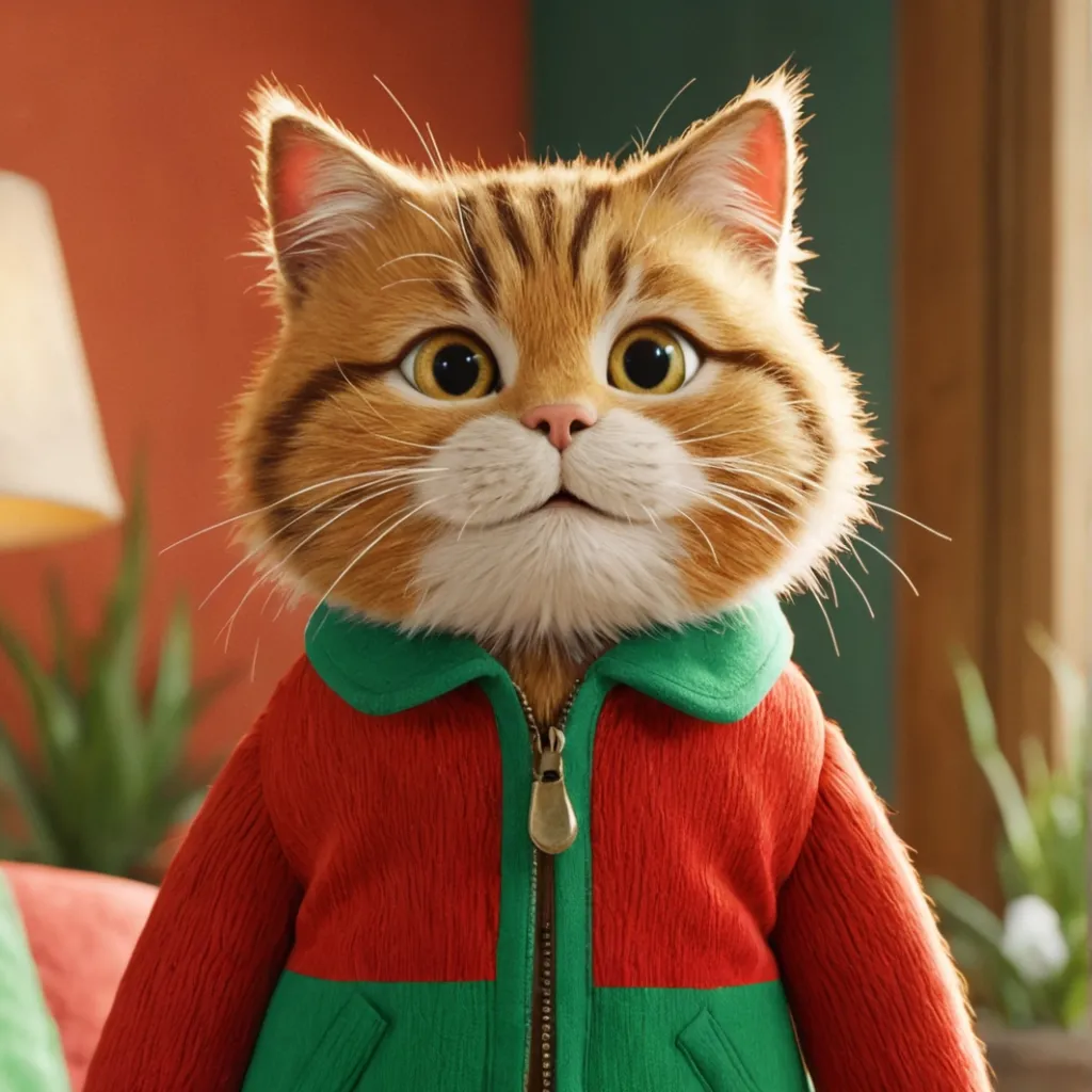 chat with ai character: working cat