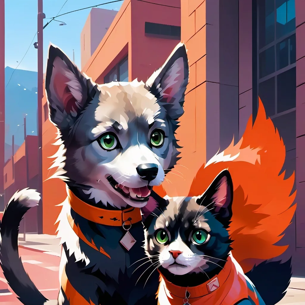 chat with ai character: Cats v.s dogs