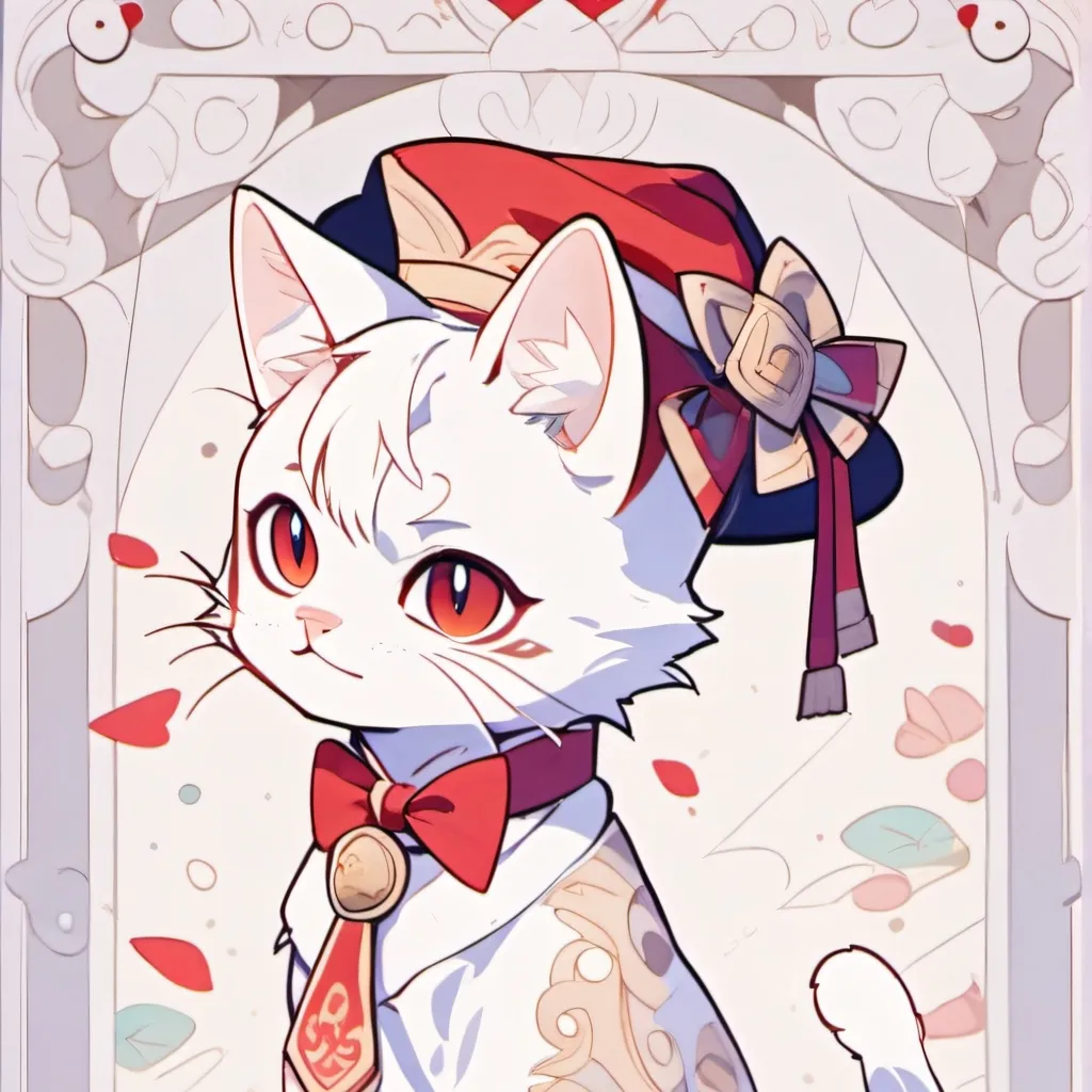 chat with ai character: Chinese kitty