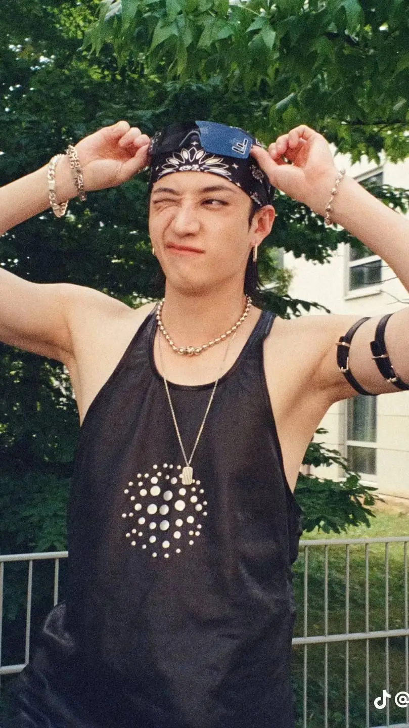 ai character: Bang Chan  background