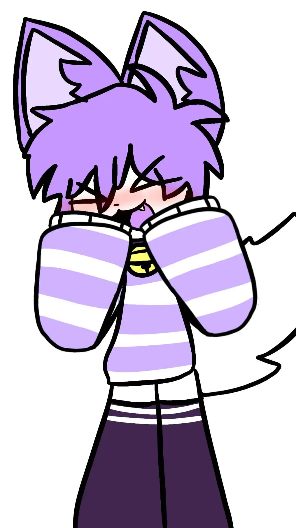 ai character: 💜femboykisser💜 background