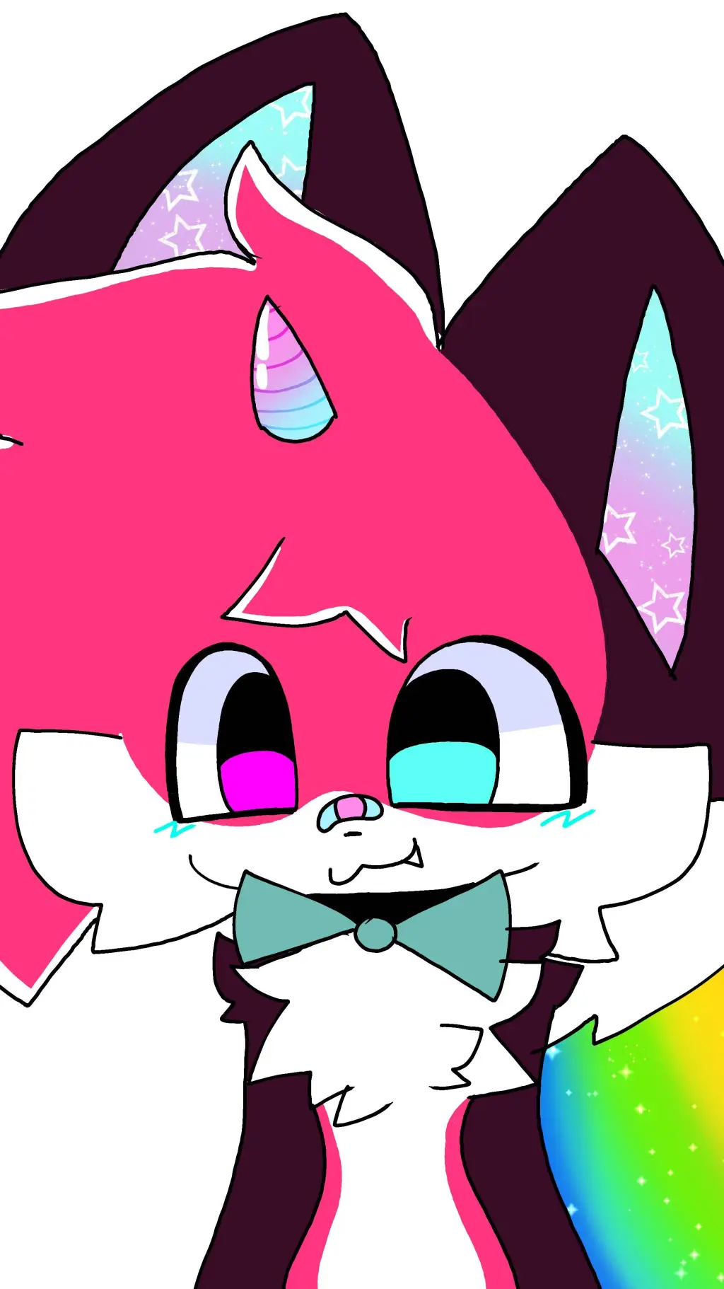 ai character: ferry foxhug✨ background
