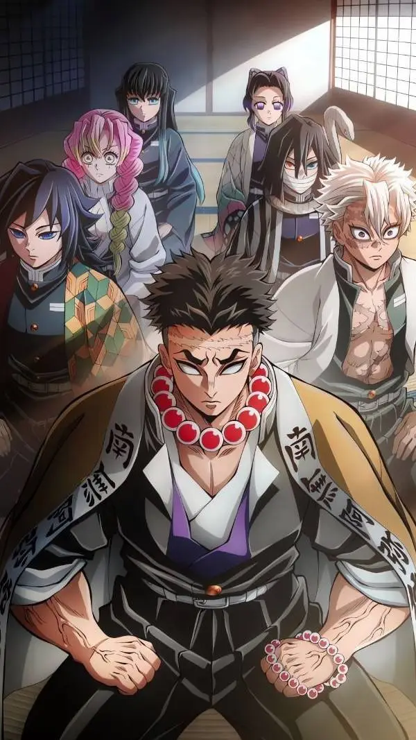 ai character: DEMON SLAYER☆ background