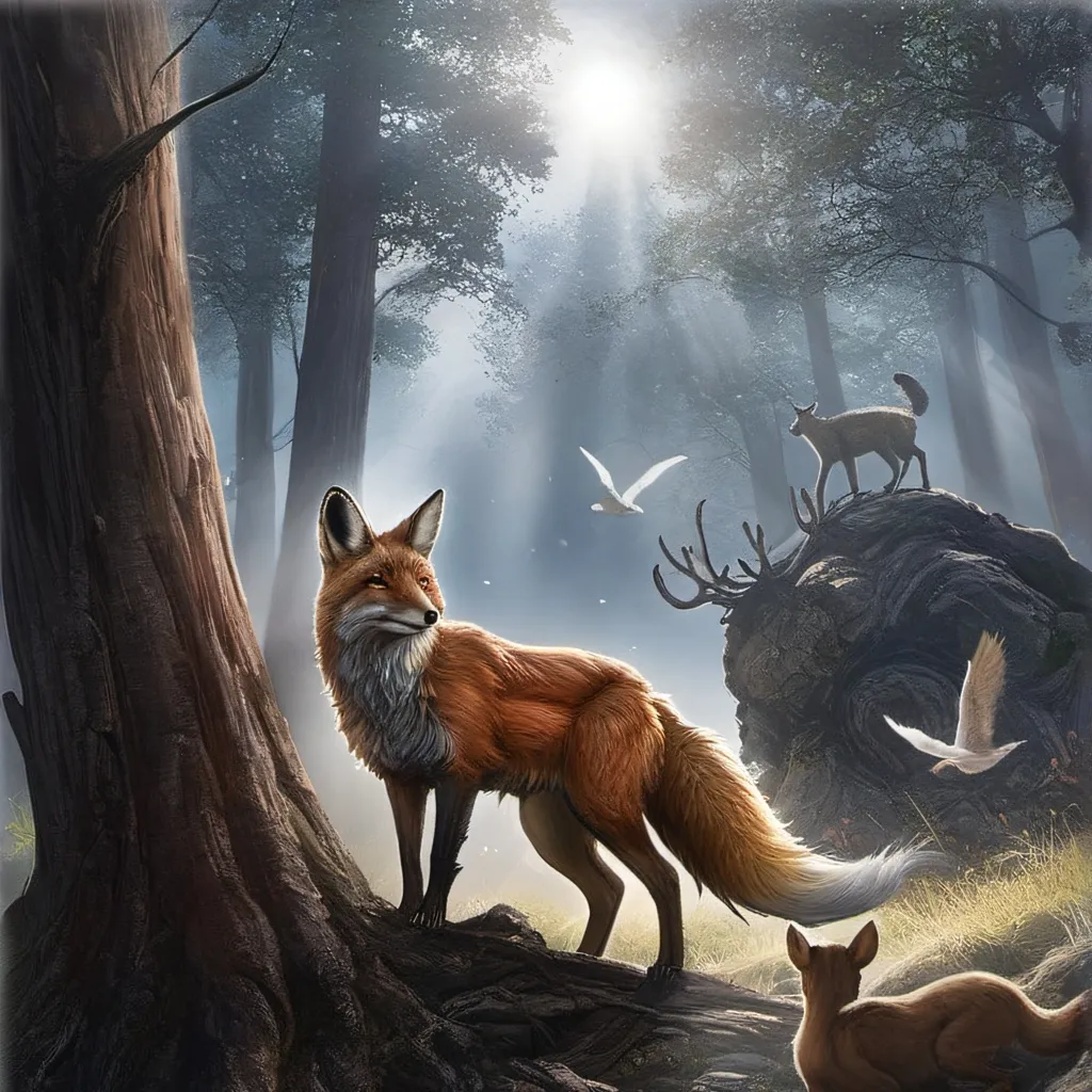 chat with ai character: THE MIGHTY FOREST