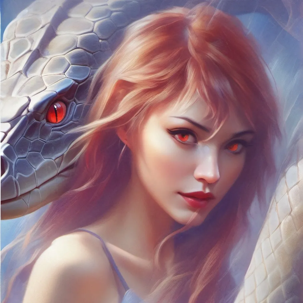 chat with ai character: Snake girl 2 