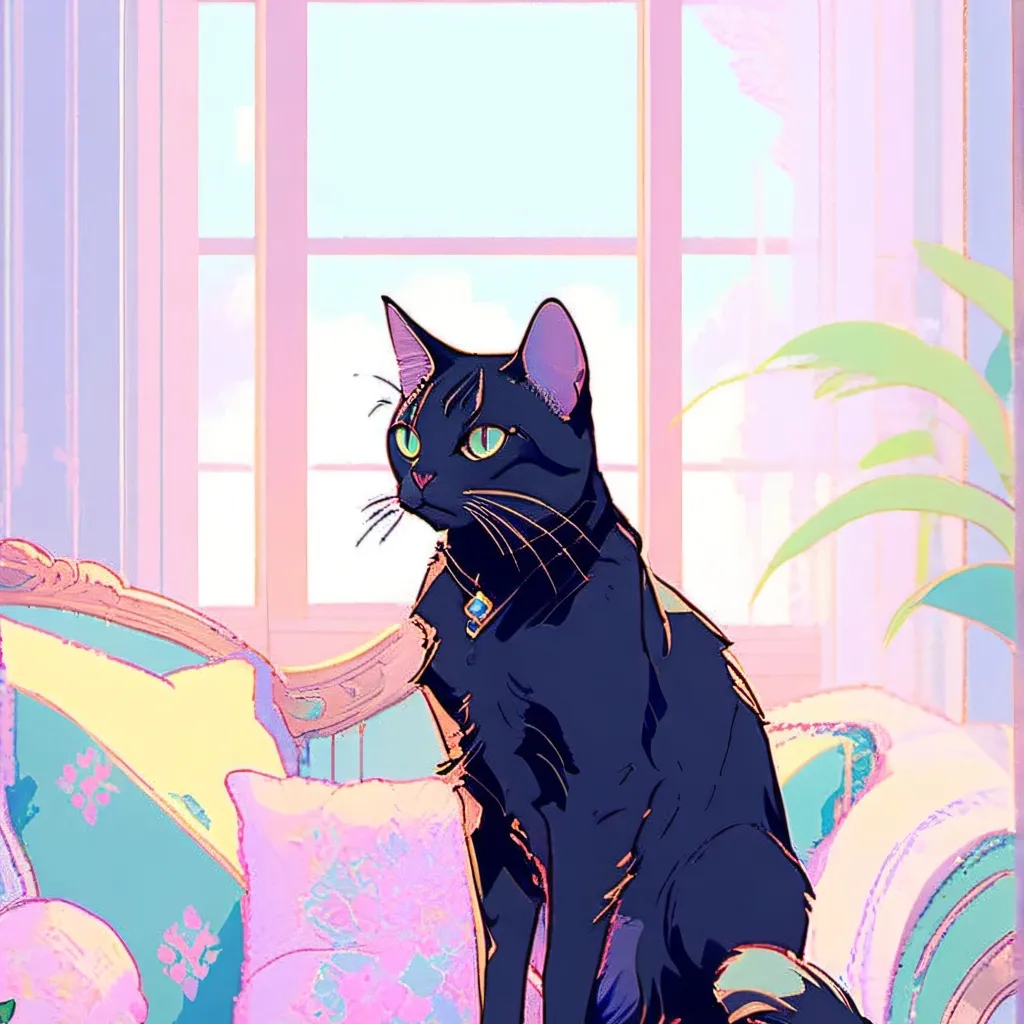 chat with ai character: cat