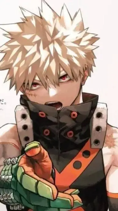 ai character: Bakugo!!! background