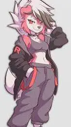 ai character: Dusk(Lycanroc) background
