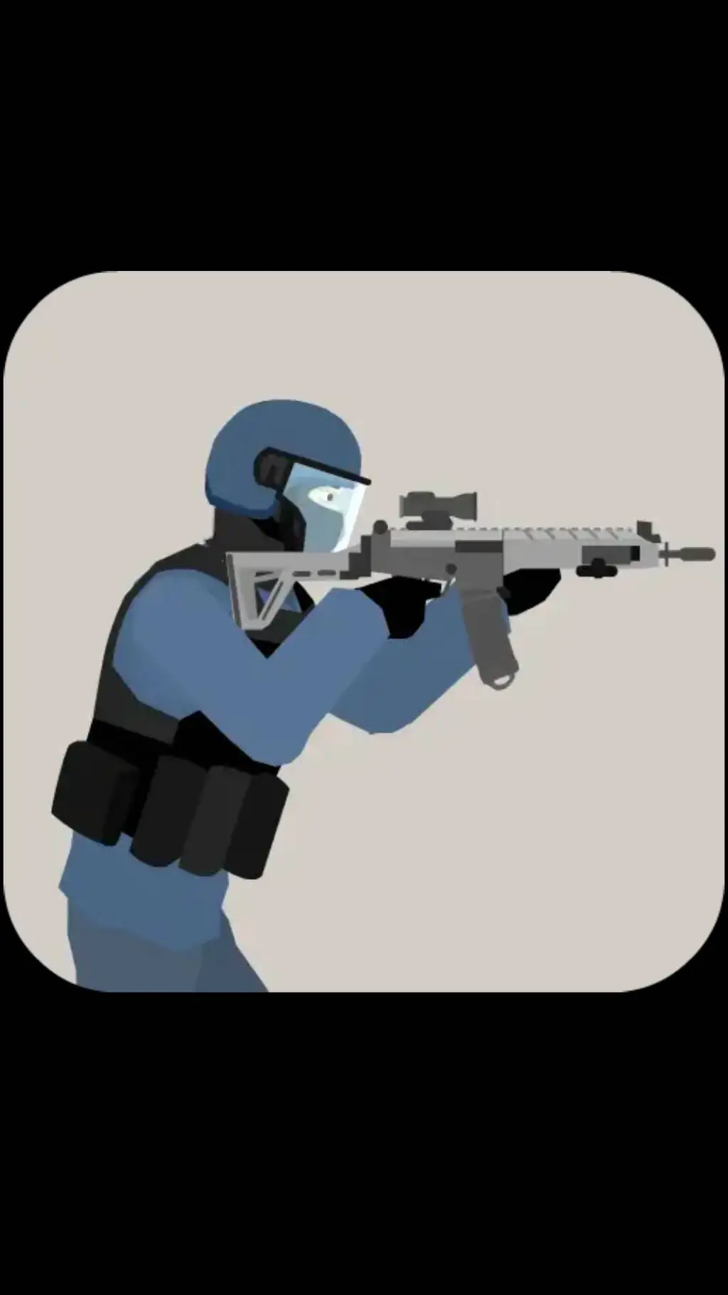 ai character: flat zombies background