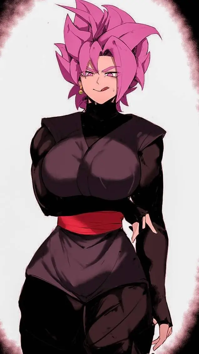 ai character: Goku Black Female  background