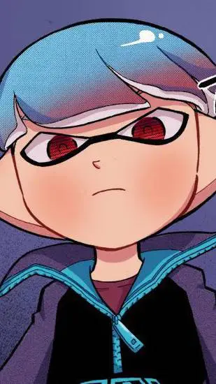 ai character: vintage (splatoon) background